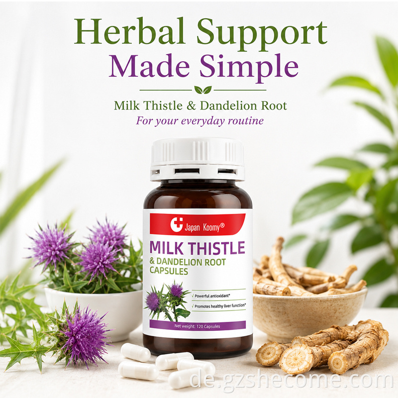 Milk Thistle Capsules 9